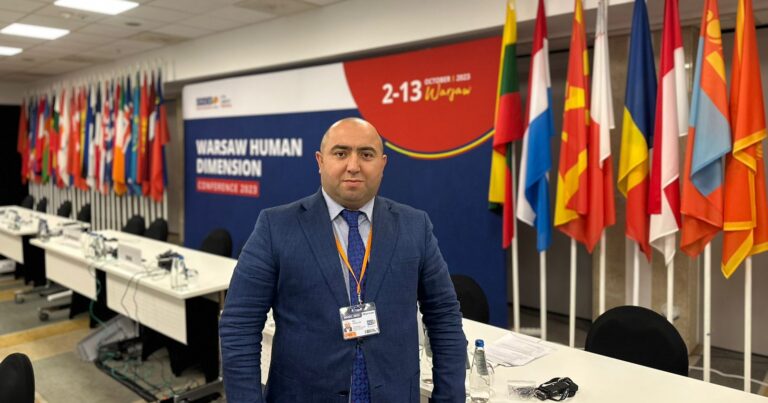 Aqil Ələsgər ATƏT-in Varşavada keçirilən illik toplantısında İŞTİRAK EDİR - FOTO