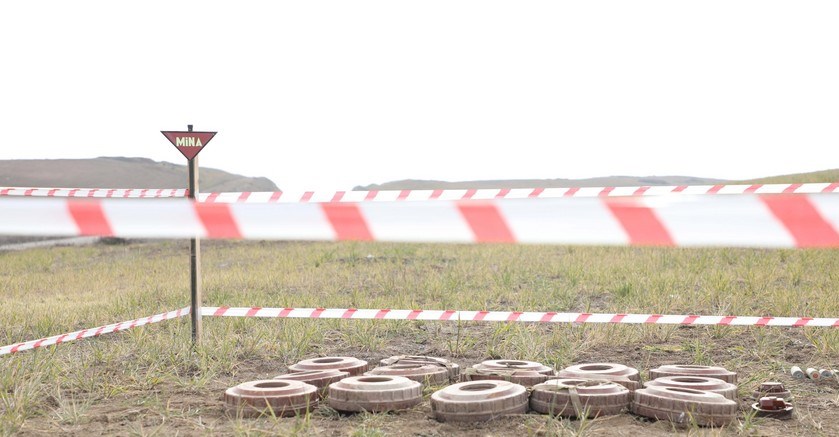 Azad olunmuş ərazilərdə daha 98 mina aşkarlanıb