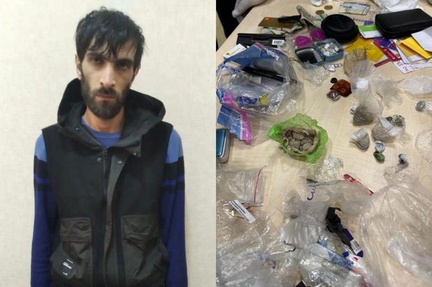 İsmayıllıda narkotik vasitələrin satışı ilə məşğul olan şəxs saxlanılıb