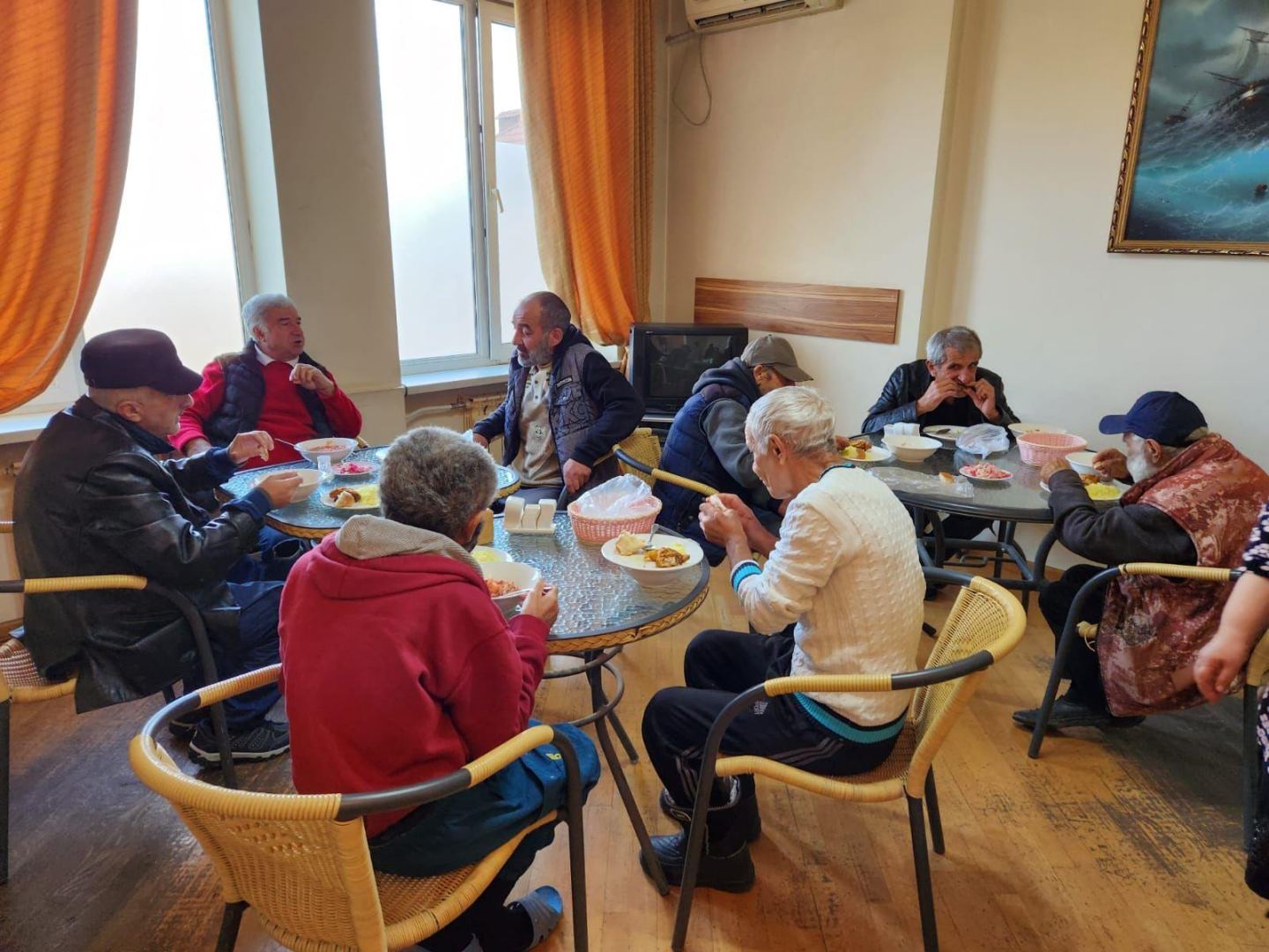 Xankəndidə sığınacaq yaradıldı (FOTO)