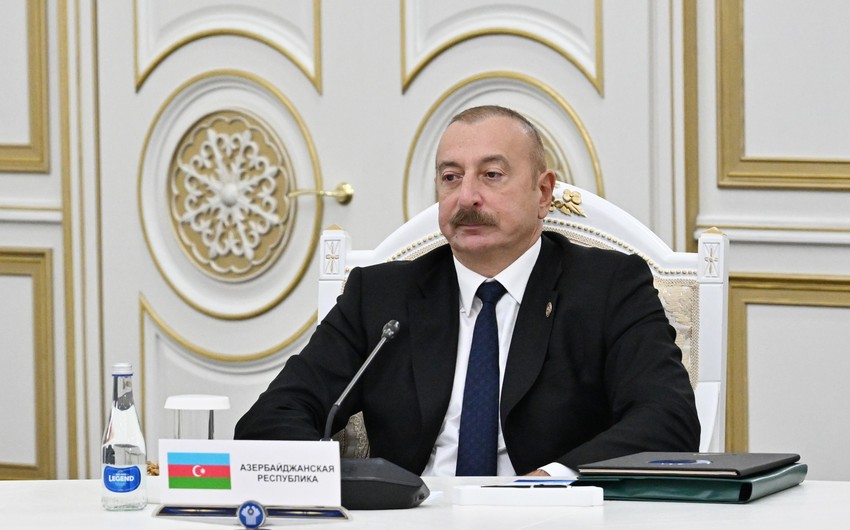 Prezident: “Keçən il Azərbaycanla MDB ölkələri arasında əmtəə dövriyyəsinin həcmi 30 faiz artıb