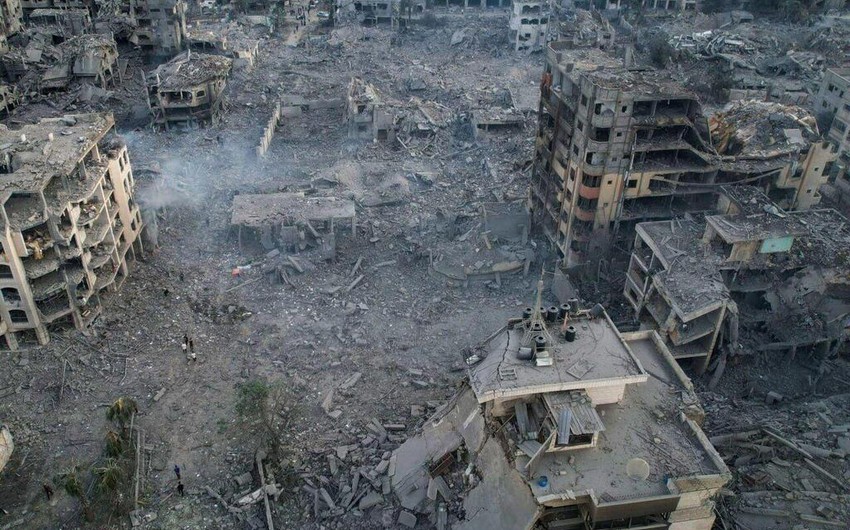 İsrail ordusu Qəzza zolağında HƏMAS-ın onlarla bazasını məhv edib