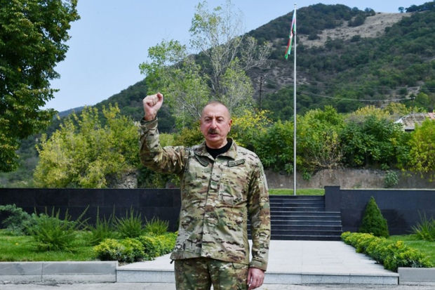Prezident İlham Əliyev Xankəndi şəhərinin Kərkicahan qəsəbəsində olub