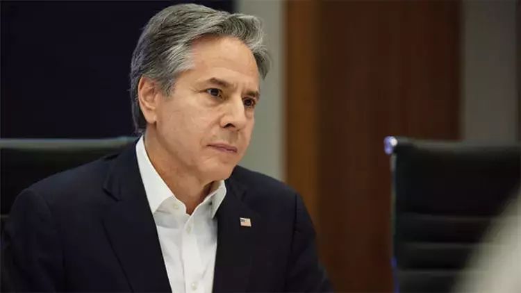 ABŞ dövlət katibi Blinken Misir prezidenti ilə görüşüb