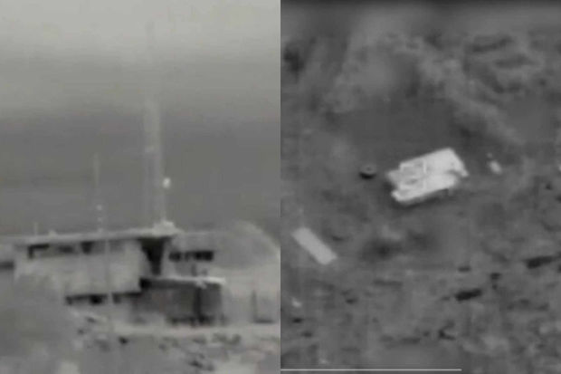 İsrail “Hizbullah”ın infrastrukturuna endirdiyi zərbələrin görüntülərini yayıb - VİDEO
