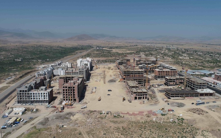 Füzulidəki ikinci yaşayış kompleksində 2 300-ə yaxın insan yaşaya biləcək