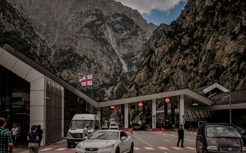 Rusiya-Gürcüstan sərhədində mərmi aşkarlanıb