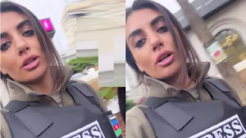 Azərbaycanlı jurnalist canlı yayımda ölümlə üz-üzə qaldı (VİDEO)