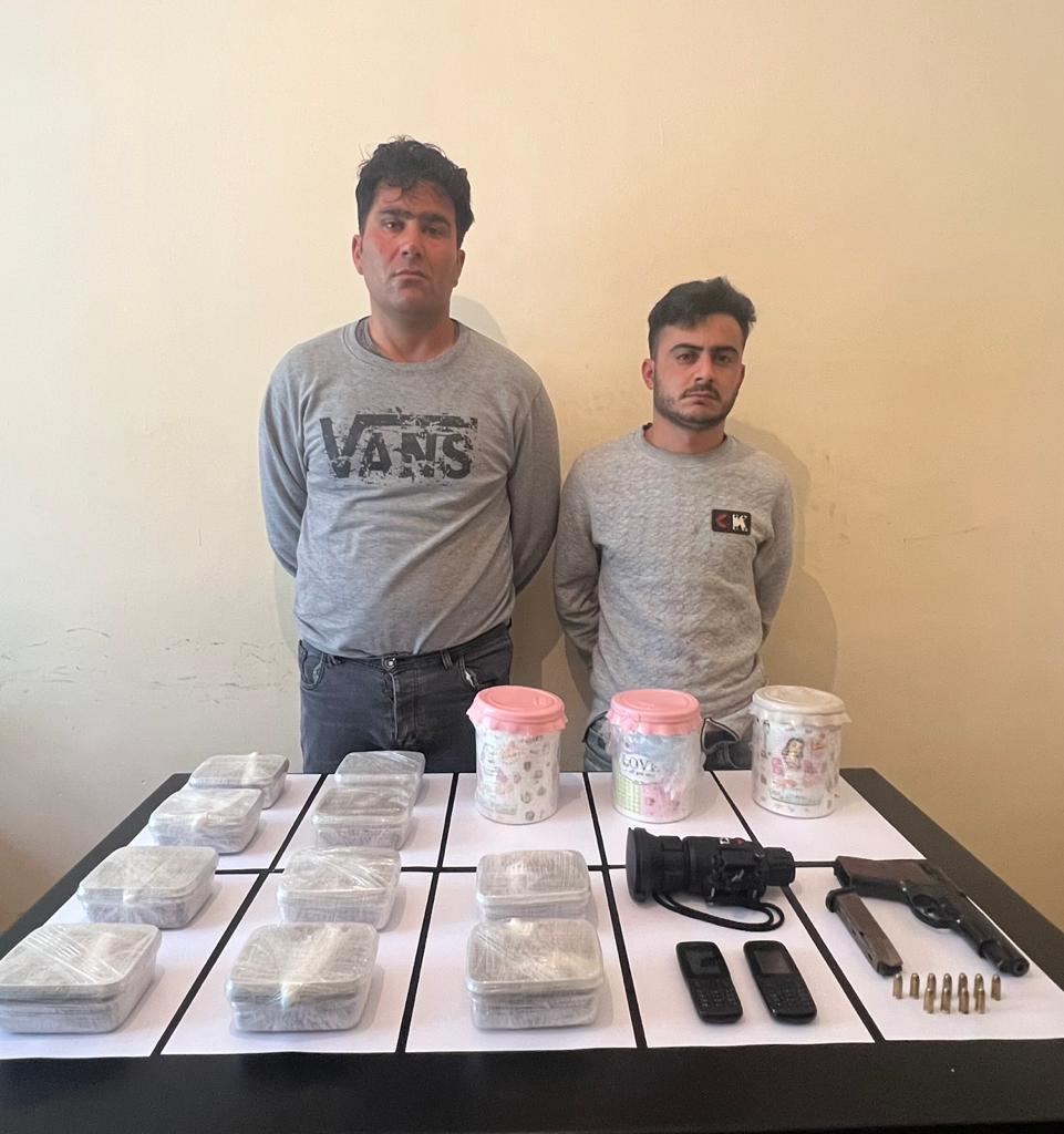 İranlı qaçaqmalçılar sərhəddə atəş açdılar - Əlbəyaxa döyüşdə tərksilah edildilər (FOTO)