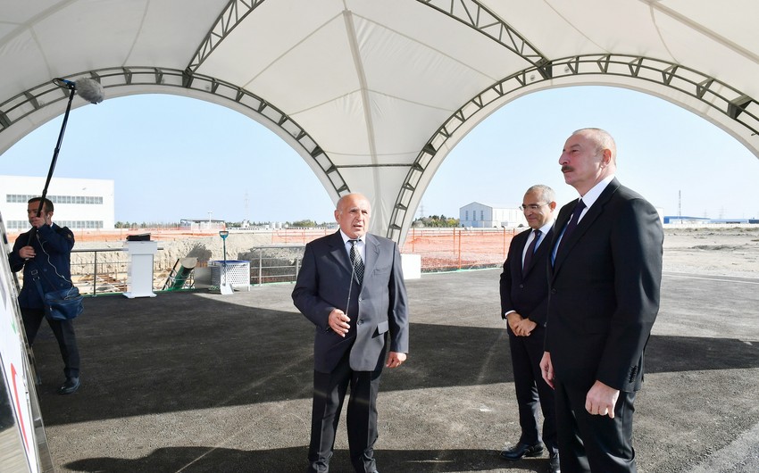 “Kartaş Kimya” MMC-nin Tikinti kimyəvilərinin istehsalı müəssisəsinin təməli qoyulub