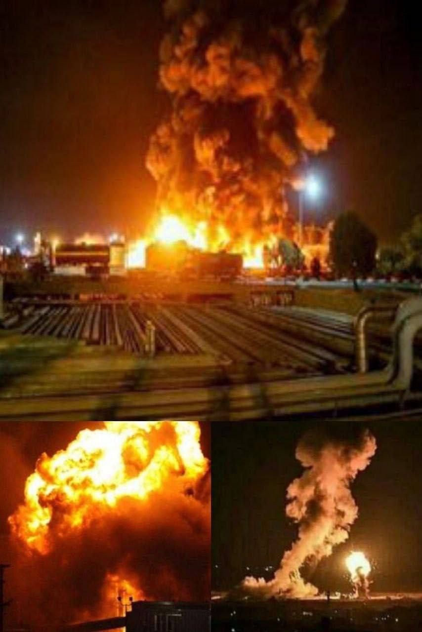 PUA-lar ABŞ-ın hərbi bazasına zərbələr endirdi - İLK FOTO YAYILDI