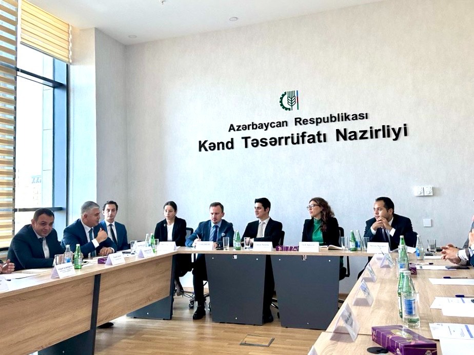 Kənd təsərrüfatı məhsullarının xarici bazarlara daşınmasında təcrübəli şirkətlərlə əməkdaşlıq imkanları müzakirə olunur