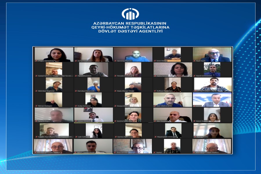 200-ə dək QHT ilə yeni qrant müsabiqələrində iştirakla bağlı növbəti infosessiya keçirilib