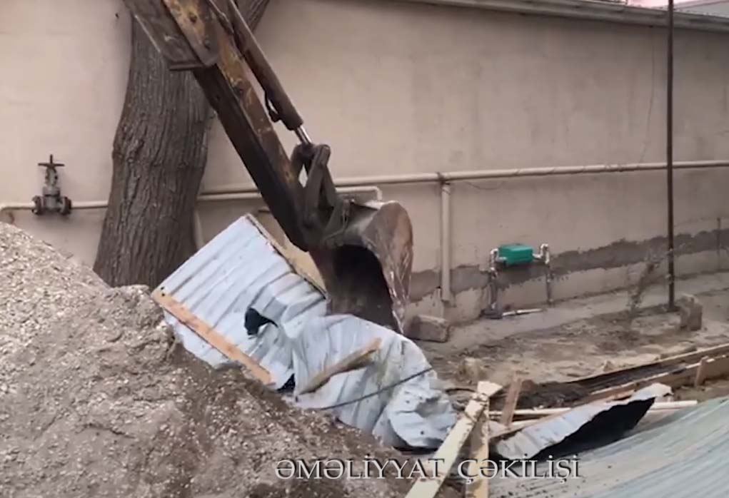 FHN tərəfindən qanunsuz tikinti işlərinin qarşısı alınıb (VİDEO)