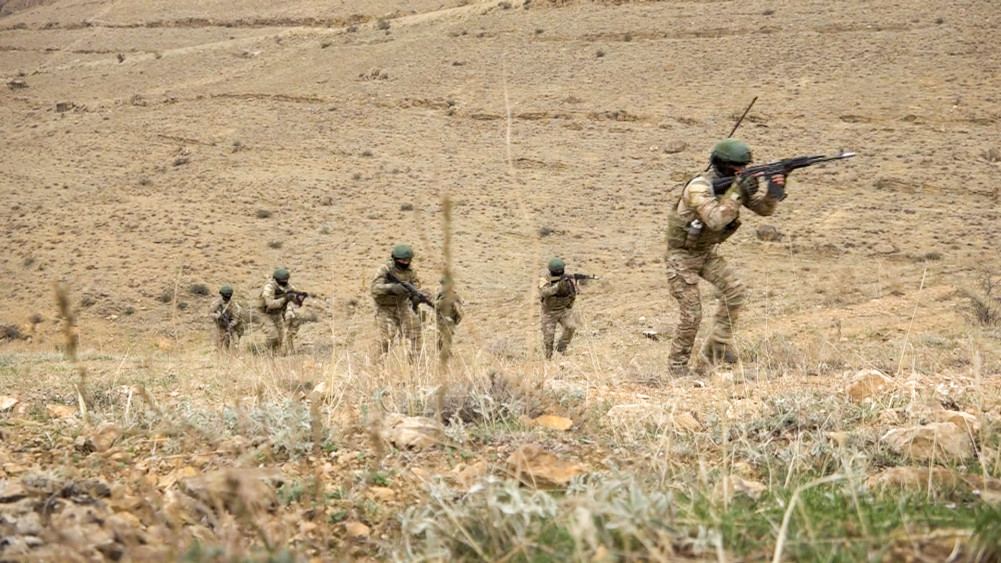 Naxçıvanda xüsusi təyinatlıların və PUA-ların iştirakı ilə təlim keçirildi (FOTO)
