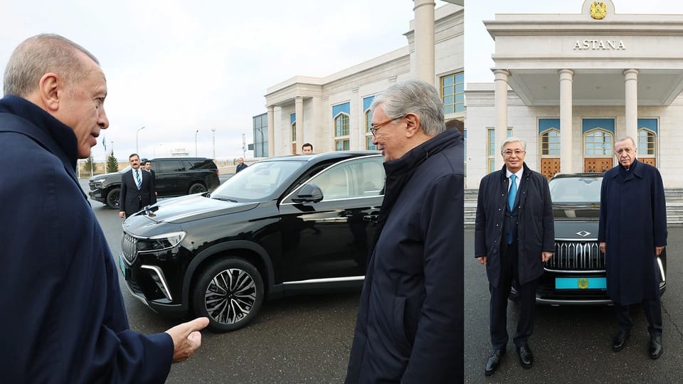 Türkiyə prezidenti həmkarı Tokayevə 