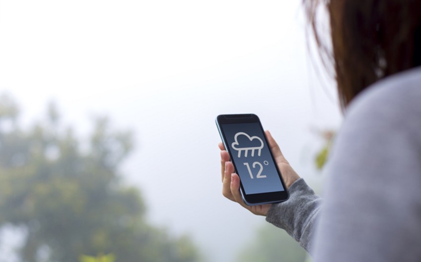 Azərbaycanda hava proqnozını öyrənmək üçün mobil tətbiq istifadəyə veriləcək