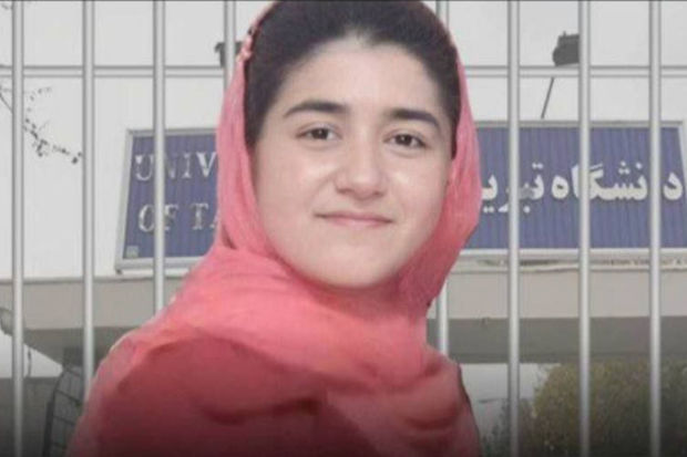 Təbrizli tələbə qız həbs olundu - FOTO