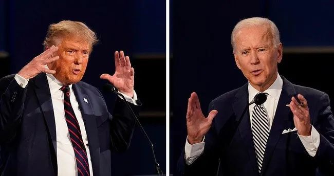 Bayden 5 kritik ştatda Trampdan geri qaldı