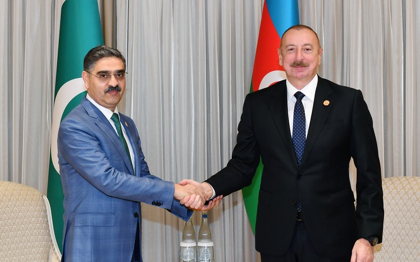 Pakistanın Baş naziri Prezident İlham Əliyevi Azərbaycanın suverenliyinin tam şəkildə təmin olunması münasibətilə təbrik edib