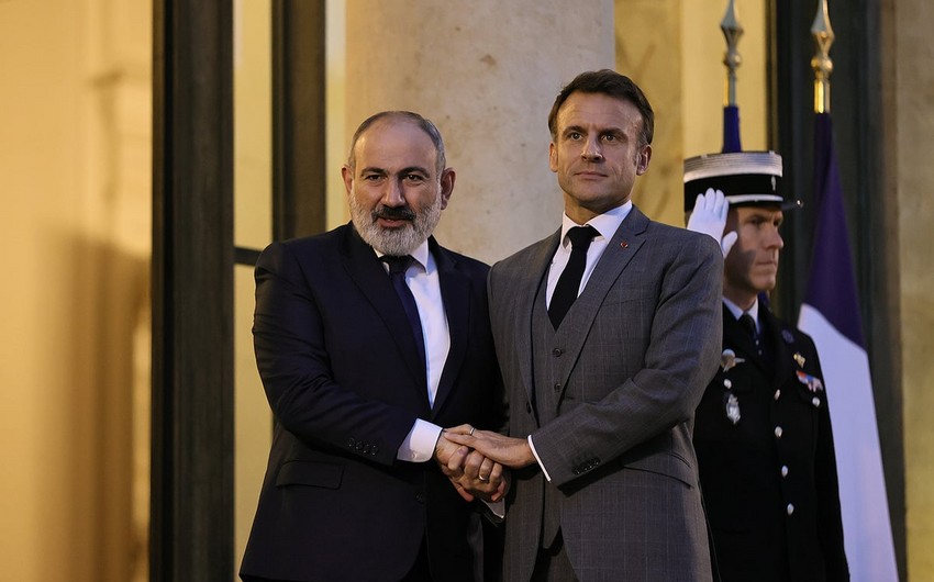 Paşinyan Makronla müzakirə etdiyi məsələləri açıqlayıb