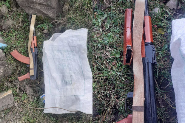 Daşkəsəndə silah-sursat aşkarlanıb