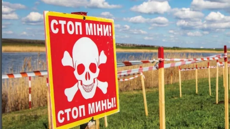 Ukraynada minalardan yaralananların sayı 10 dəfə artıb