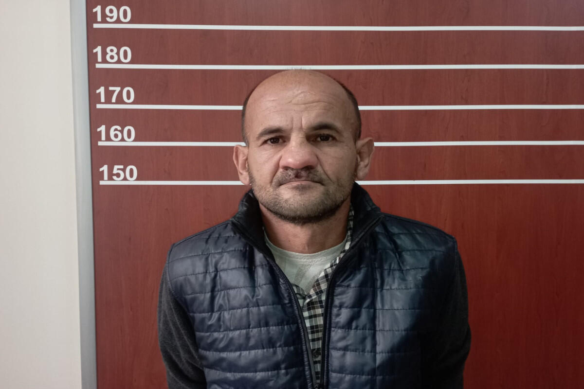 Yeddi dəfə məhkum olunmuş şəxsdən avtomat götürüldü - FOTO