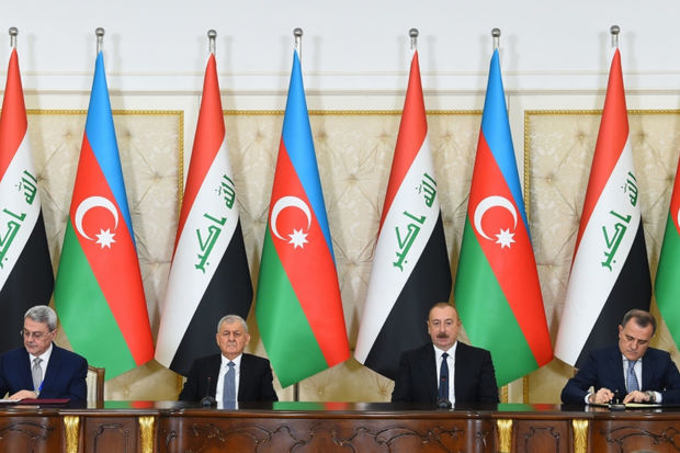 Azərbaycan-İraq sənədləri imzalanıb - YENİLƏNİB + FOTO