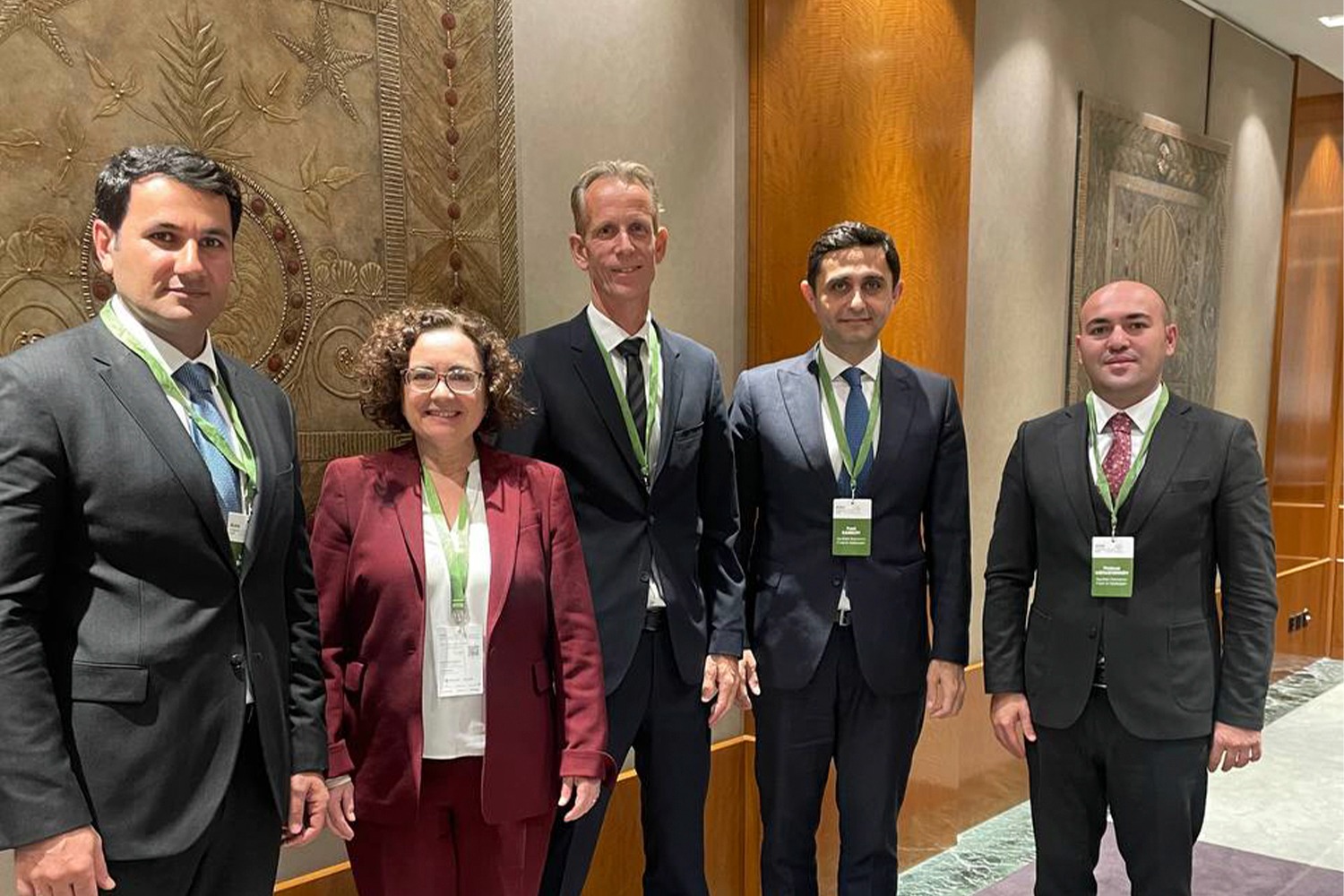 Aqrar Sığorta Fondunun rəhbərliyi beynəlxalq təkrar sığorta şirkətləri ilə görüşlər keçirib