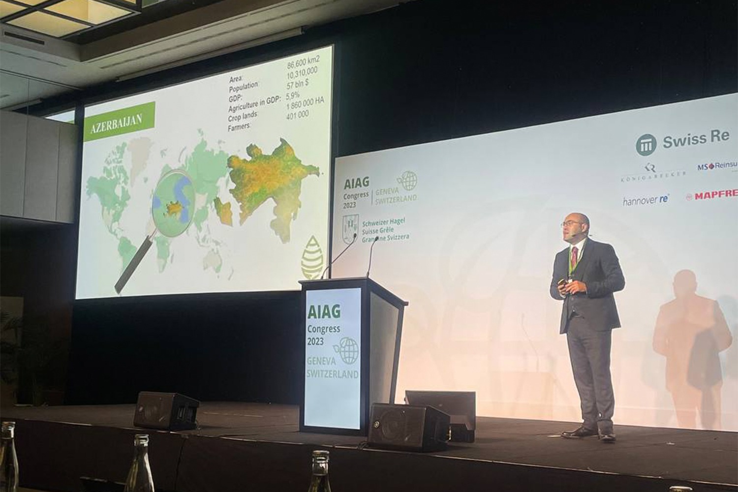 Azərbaycanın aqrar sığorta modelinin İsveçrədə təqdimatı keçirilib