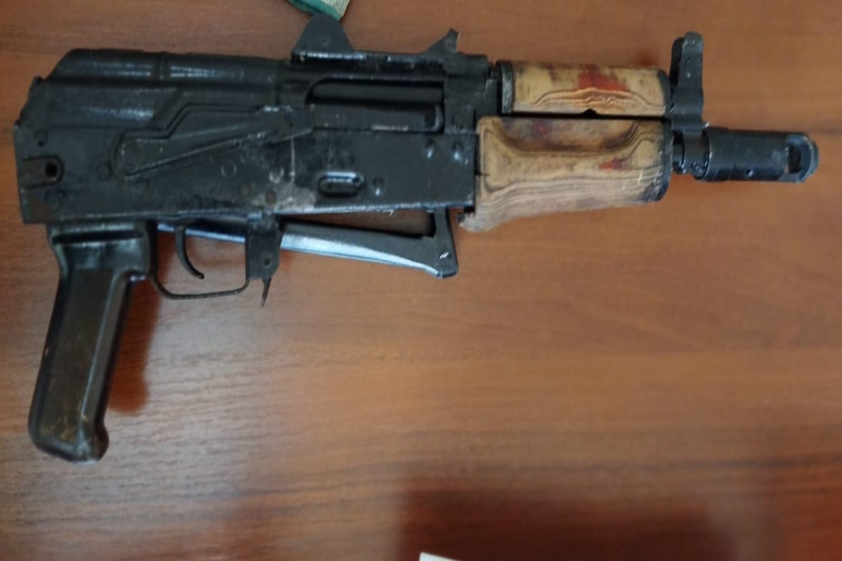 Yardımlıda dərədən silah-sursat aşkarlanıb