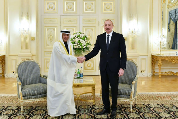 Prezident İlham Əliyev Körfəz Əməkdaşlıq Şurasının baş katibini qəbul edib - YENİLƏNİB + FOTO