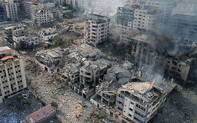 Müvəqqəti atəşkəsdən sonra Qəzzadan ilk görüntülər