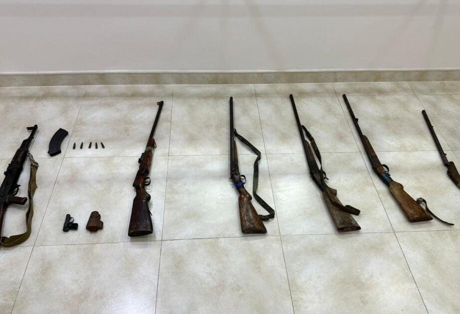 Ağcabədidə ƏMƏLİYYAT: odlu silahlar aşkarlandı