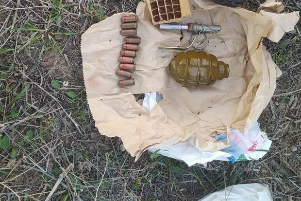 Şüvəlanda hərbi sursatlar aşkarlanıb - FOTO/VİDEO