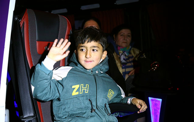 63 sakin də Laçına yola salındı - Fotolar