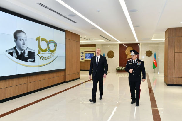 İlham Əliyev Dövlət Təhlükəsizliyi Xidmətinin yeni inzibati binalarının açılışında iştirak edib - FOTO/VİDEO