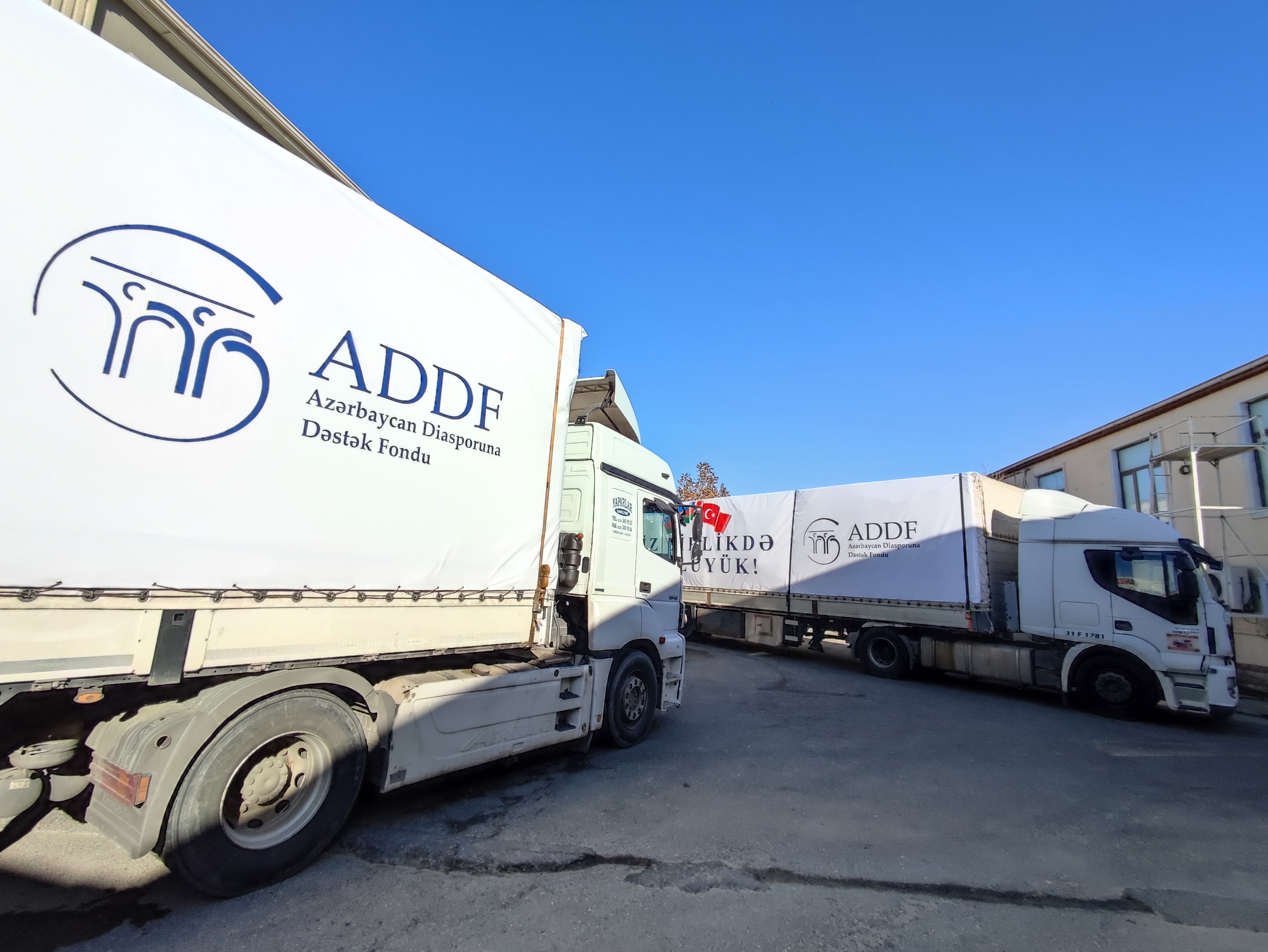 Türkiyənin Kahramanmaraş bölgəsinə növbəti humanitar yardım göndərilib