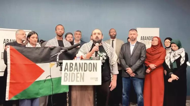 Amerikalı müsəlmanlar Bayden əleyhinə aksita keçirib