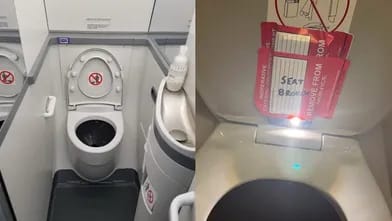 14 yaşlı qız təyyarədə gizli kamera tapdı