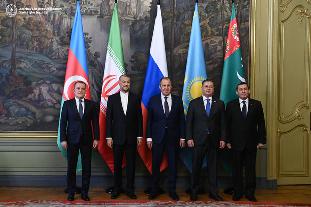 Moskvada Xəzəryanı ölkələrin xarici işlər nazirlərinin görüşü keçirilib - YENİLƏNİB + FOTO