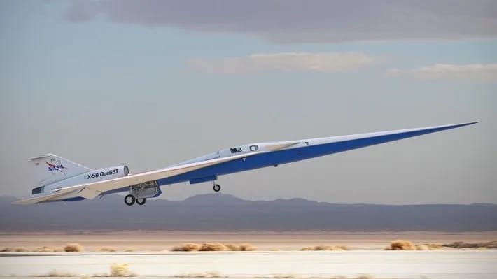 NASA-nın səsdən sürətli X-59 təyyarəsinin ilk uçuşu təxirə salınıb