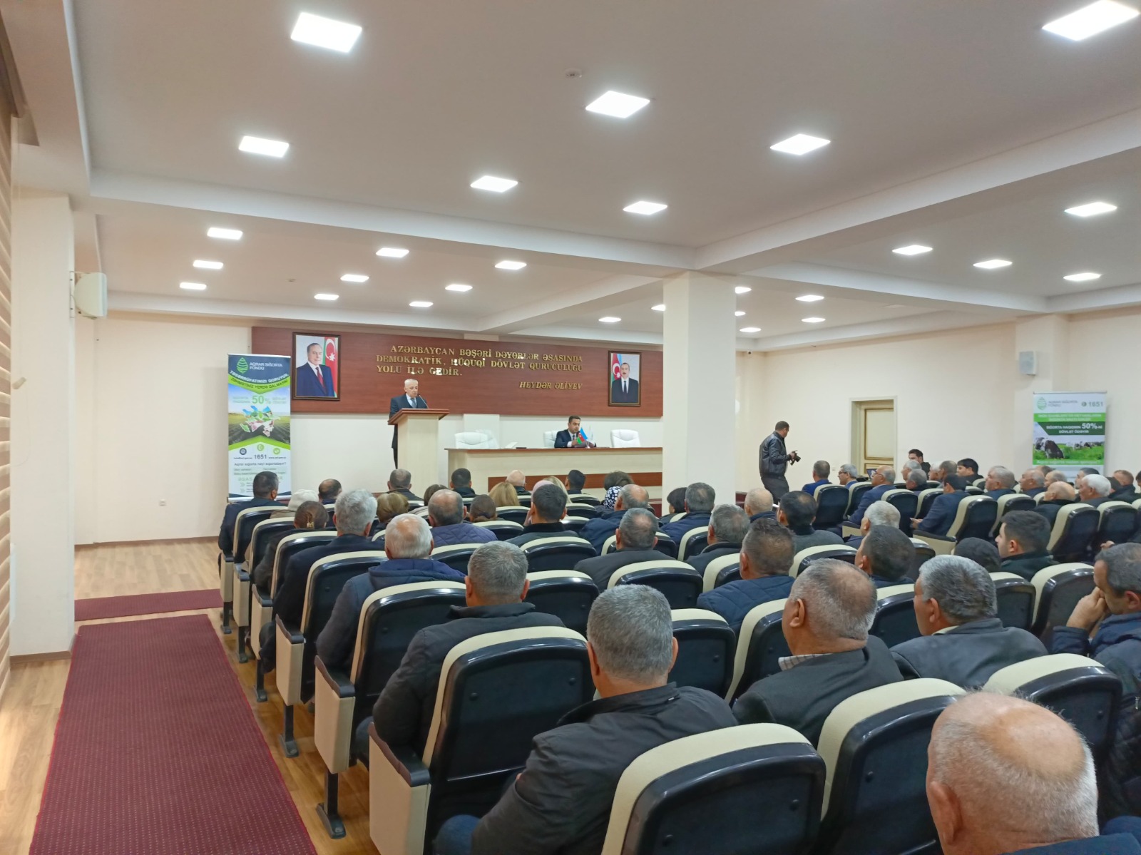 Saatlıda aqrar sığortanın üstünlükləri ilə bağlı görüş keçirilib