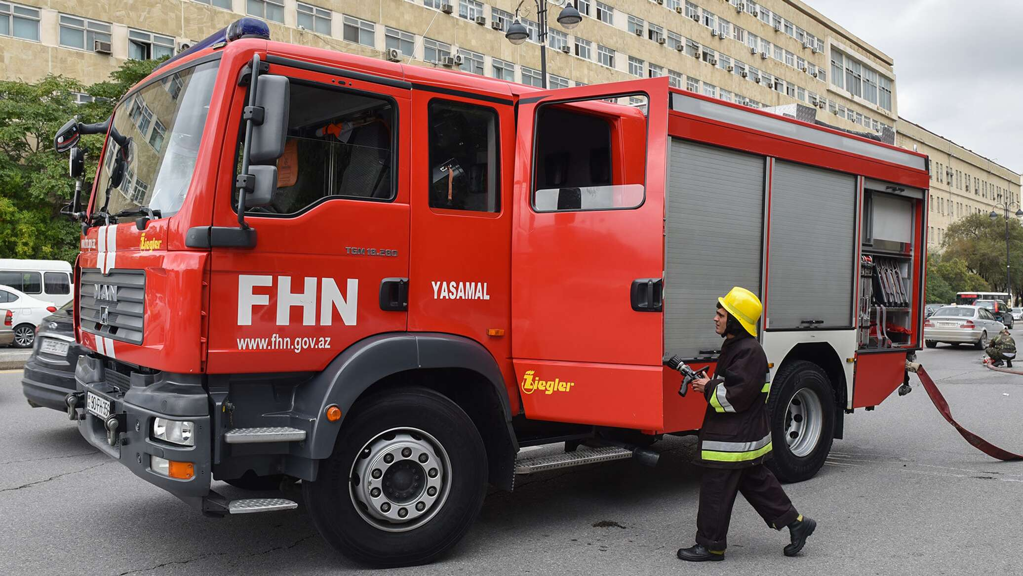 Azərbaycanda uşaq bağçasında yanğın: 25 nəfər təxliyə edilib