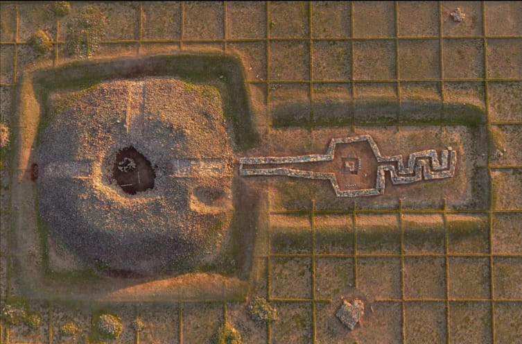 Türk tarixində ilk dəfə olaraq Göktürk xaqanının təsviri tapıldı