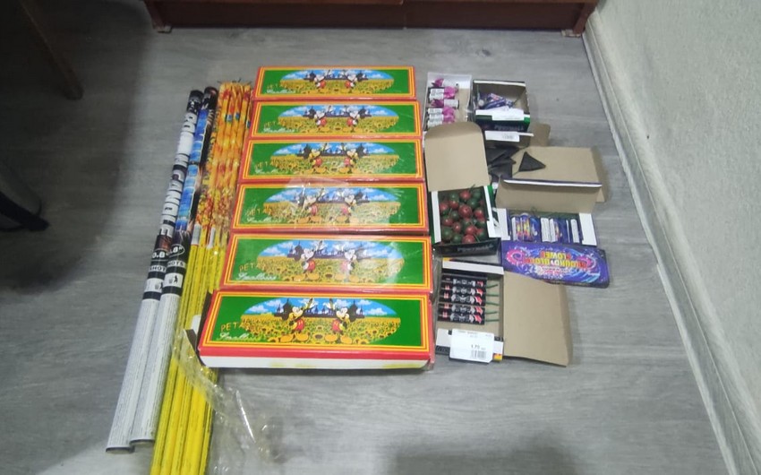 Ağstafada pirotexniki vasitələr və silah-sursat aşkarlanıb