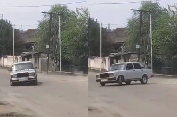 Avtoxuliqanlıq edərək görüntüləri “TikTok”da paylaşan şəxs həbs olundu - FOTO/VİDEO