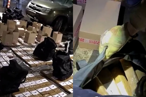 Moskvada 673 kiloqram kokain aşkarlanıb - VİDEO