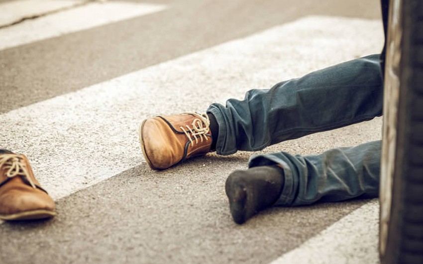 Şəkidə yük avtomobili 88 yaşlı kişini vuraraq öldürüb